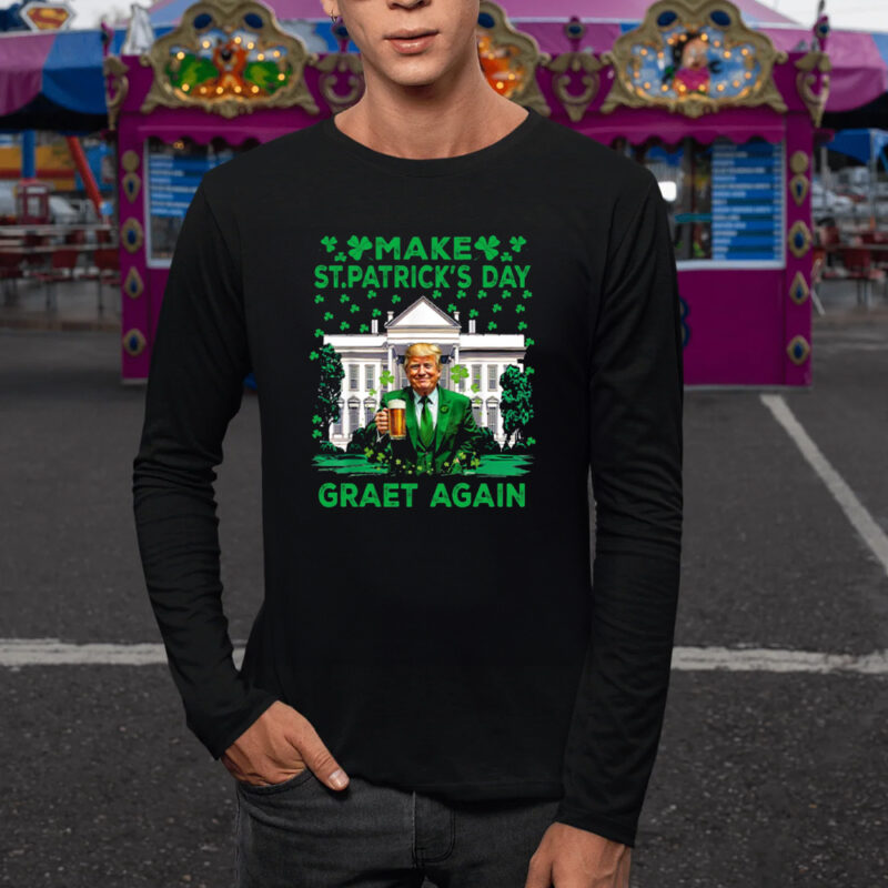 Celebrate St. Patrick's Day with a Trump-Themed Shirt: The Perfect Gift for the Patriot in Your Life 9 St Patricks Day Shirt, St Patricks Day Gift, Trump Shirt1