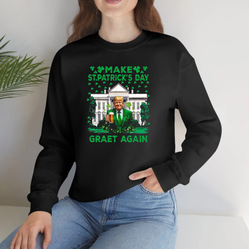 Celebrate St. Patrick's Day with a Trump-Themed Shirt: The Perfect Gift for the Patriot in Your Life 10 St Patricks Day Shirt, St Patricks Day Gift, Trump Shirt2