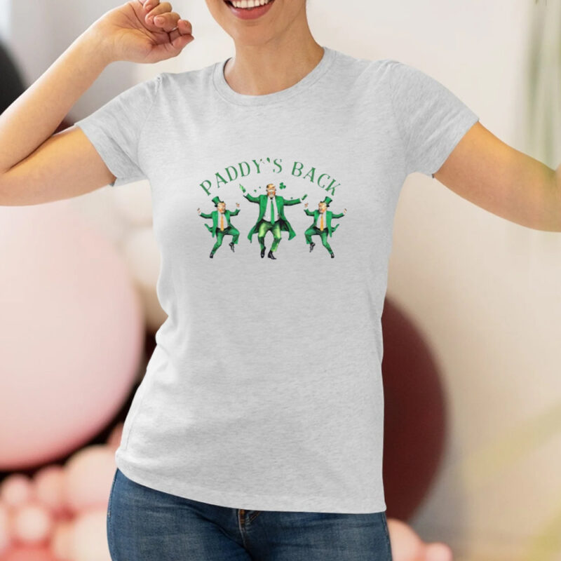 Celebrate St. Patrick's Day with the Dancing Trump Funny Shirt 8 St Pattys Day Dancing Trump, Trump Funny St Patricks Day Shirt