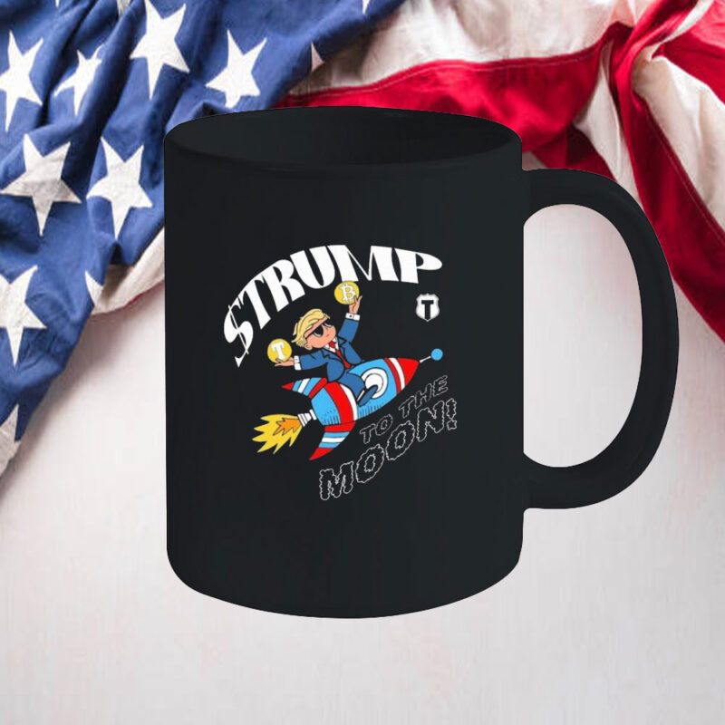 $TRUMP To The Moon Bitcoin Mug 10 $TRUMP To The Moon Bitcoin Mug