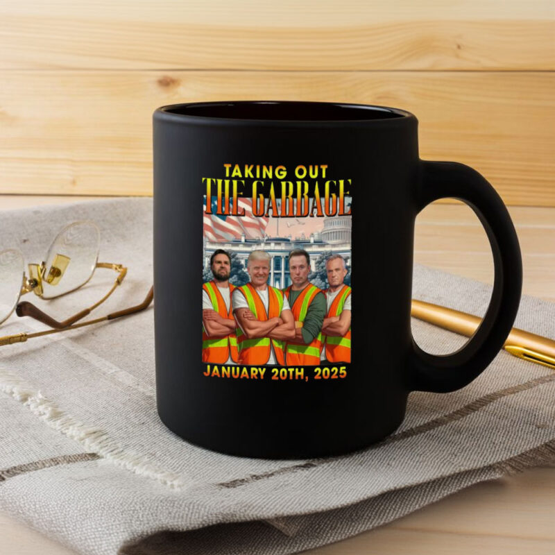 Take Out The Garbage 2025: Commemorative Inauguration Mug for the 47th US President 8 Take-Out-The-Garbage-2025-Mug,-47th-US-President-Inauguration-Mug