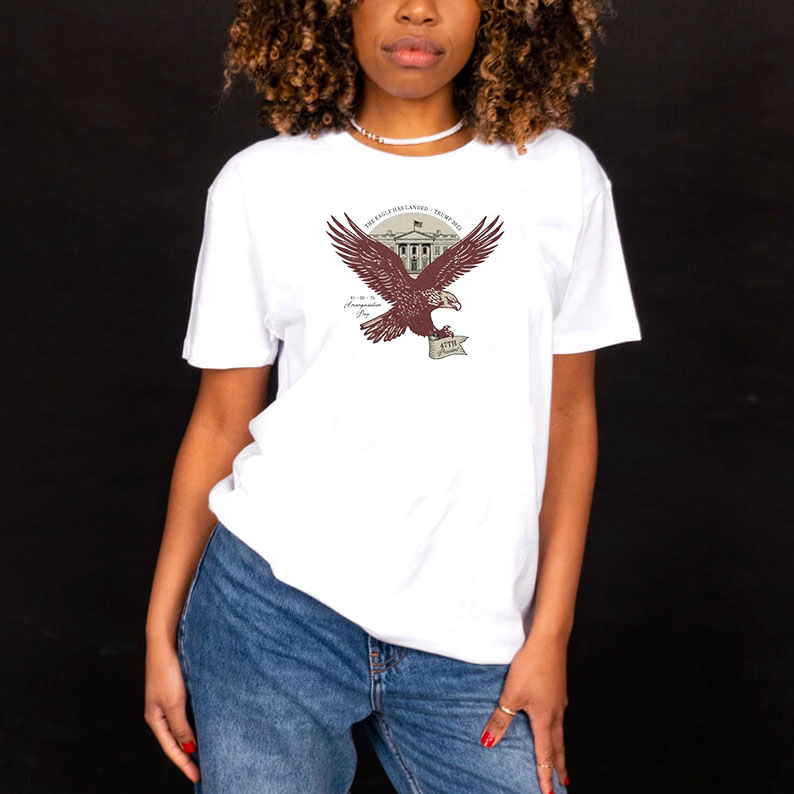 The Eagle Has Landed Trump 2025 1 20 25 Inauguration Day Eagle 47th President T-shirts 8 The Eagle Has Landed Trump 2025 1 20 25 Inauguration Day Eagle 47th President T-shirts