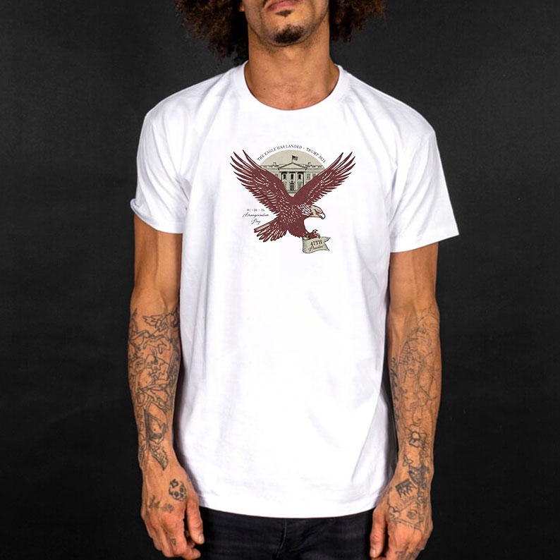 The Eagle Has Landed Trump 2025 1 20 25 Inauguration Day Eagle 47th President T-shirts 9 The Eagle Has Landed Trump 2025 1 20 25 Inauguration Day Eagle 47th President T-shirts