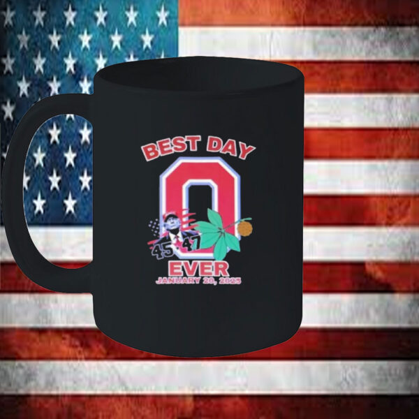 Trump 45-47 Ohio State Buckeyes best day ever january 20 2025 Mug