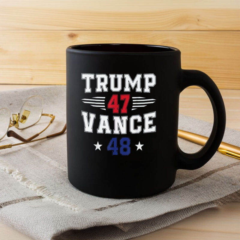 Trump 2025 Inauguration Day President Mug: Show Your Support for Trump and Vance 8 Trump-47-Vance-48-Trump-Win-Inauguration-Day-2025-President-Mug