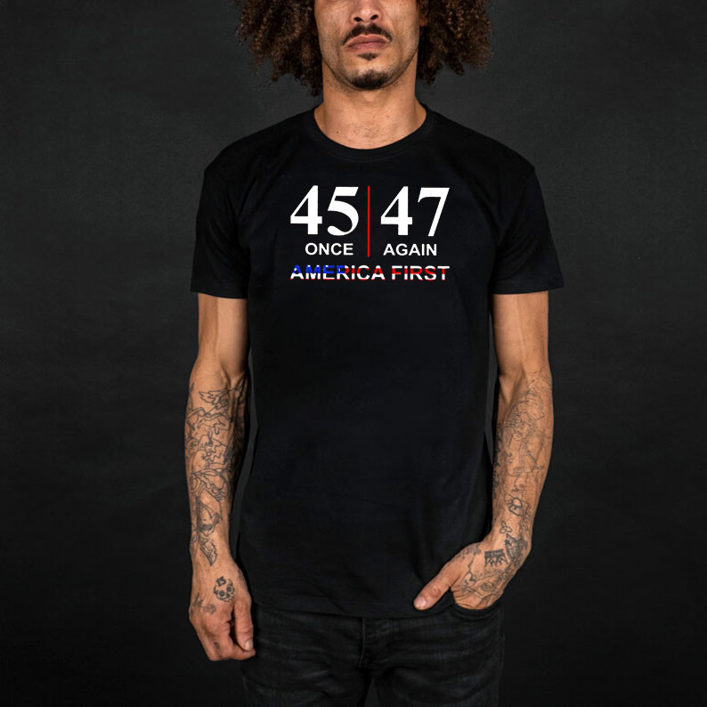 Trump 47th president once again America first shirt 9 Trump 47th president once again America first shirt