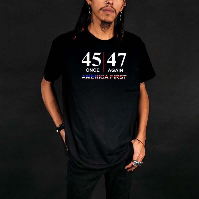 Trump 47th president once again America first shirt 10 Trump 47th president once again America first shirt