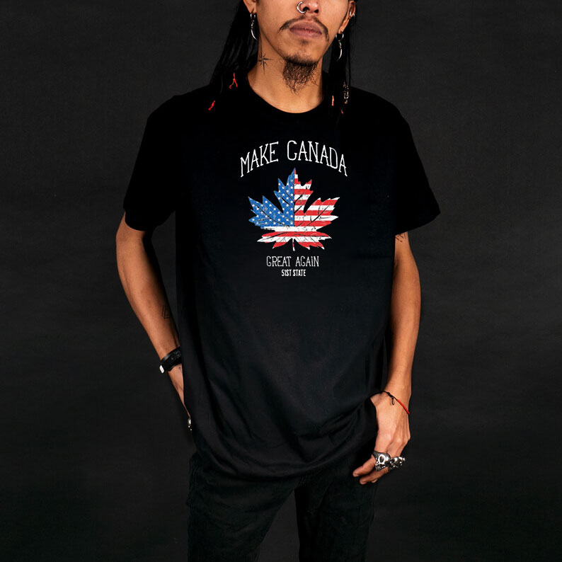 Trump American Flag Make Canada Great Again 51st State shirt 9 Trump American Flag Make Canada Great Again 51st State shirt