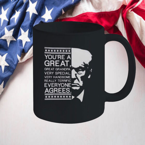 Trump Best Grandpa Ever Everyone Agrees Mug