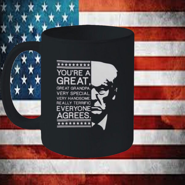 Trump Best Grandpa Ever Everyone Agrees Mug