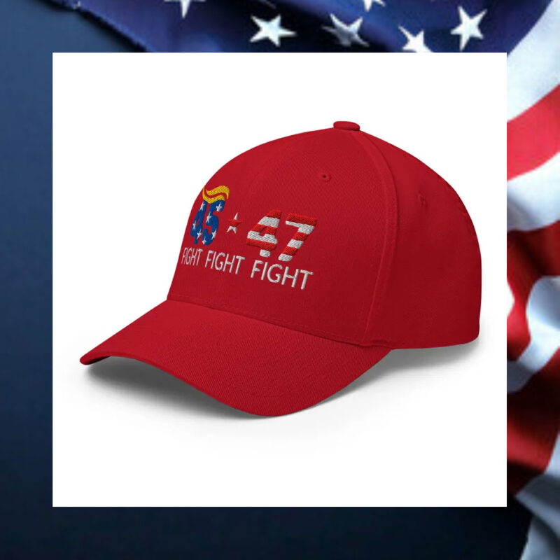Trump 47 Hat: Show Your Support for Trump and Vance 10 Trump-Fight-Fight-Hat,-Trump-47-Hat,-Vance-Trump-Hat2