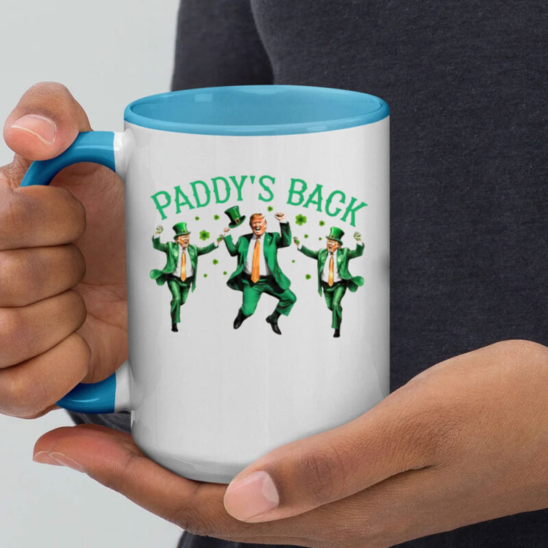 Trump Funny St Patricks Day, St Pattys Day Dancing Trump Mug 11 Trump Funny St Patricks Day, St Pattys Day Dancing Trump Mug