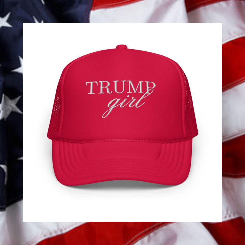 Show Your Patriotism with the Trump Girl Trucker Hat 8 Trump-Girl-Trucker-Hat