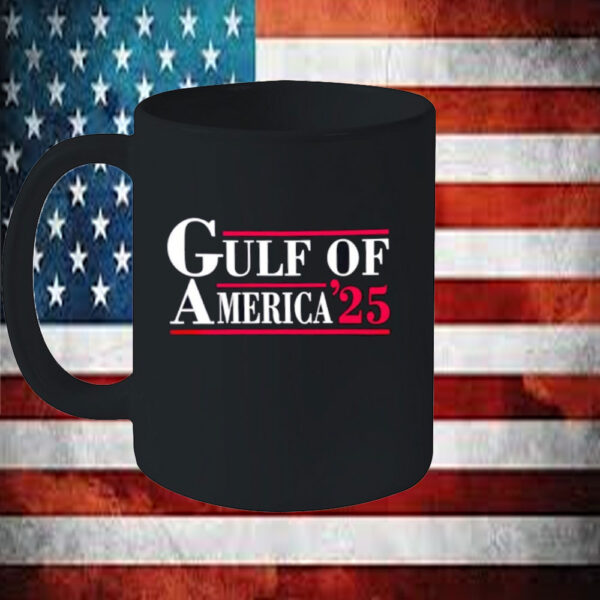 Trump Gulf of America 2025 election Mug