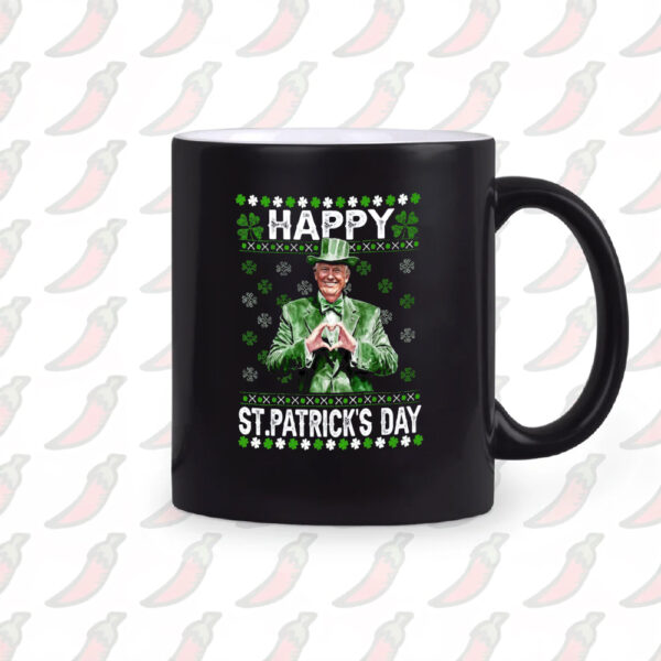 Trump Happy St.Patrick's Day Mug2