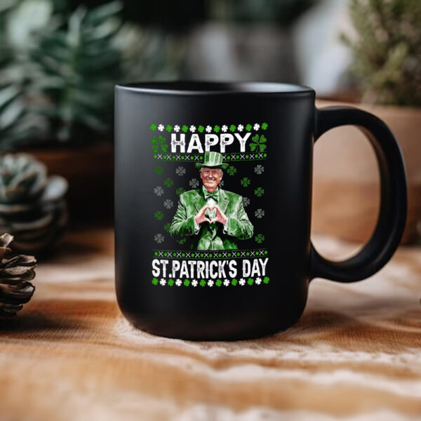 Trump Happy St.Patrick's Day Mug3