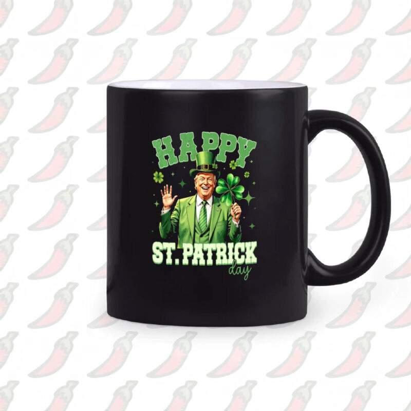 Celebrate St. Patrick's Day with Trump: Limited Edition Happy Mugs 10 Trump Happy St.Patrick's Day Mugs2