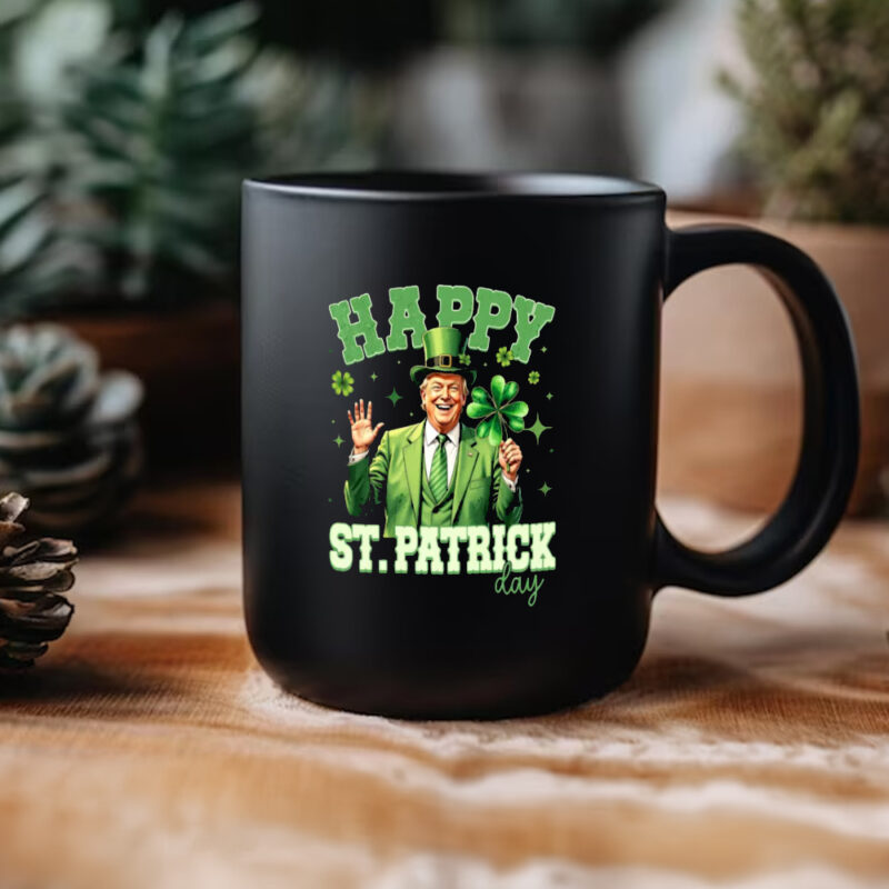 Celebrate St. Patrick's Day with Trump: Limited Edition Happy Mugs 11 Trump Happy St.Patrick's Day Mugs3
