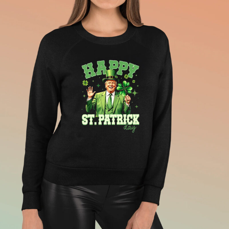 Celebrate St. Patrick's Day with Trump: Show Your Irish Spirit with Festive Shirts 8 Trump Happy St.Patrick's Day Shirt