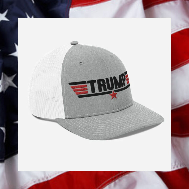 Patriotic Trump Hat: Embroidered USA Cap in Navy 8 Trump-Hat-USA-Hat-Puff-Embroidery-Cap-US-Navy-Hat