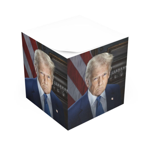 Trump Inaugural Portrait Note Cube