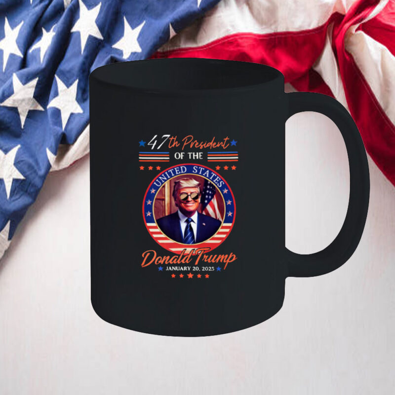 Trump Inauguration Day 2025 Retro Mug 10 Trump Inauguration Day 2025 Retro Mug