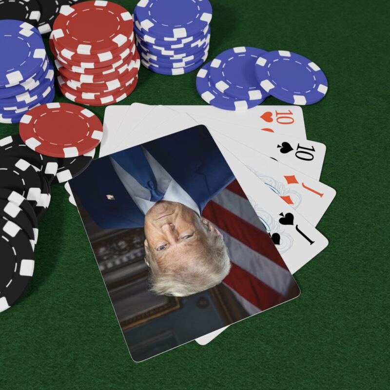 Trump Inauguration Portrait Poker Playing Cards 10 Trump Inauguration Portrait Poker Playing Cards