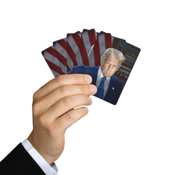 Trump Inauguration Portrait Poker Playing Cards