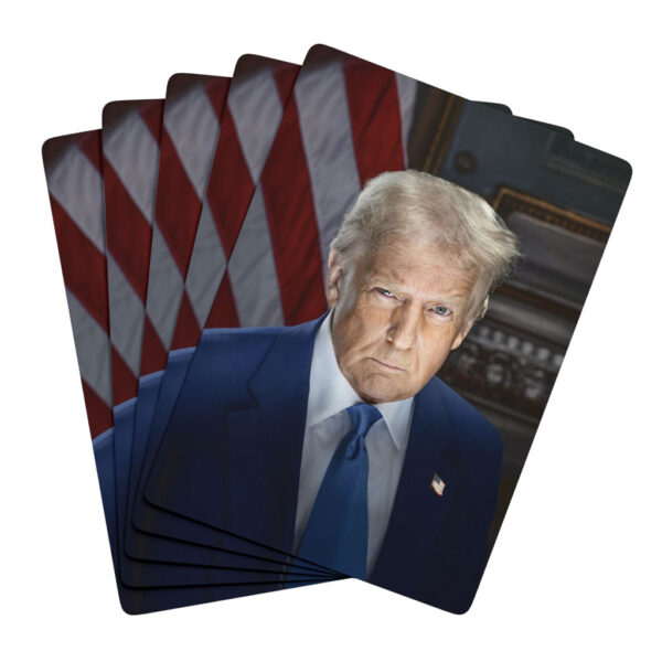 Trump Inauguration Portrait Poker Playing Cards