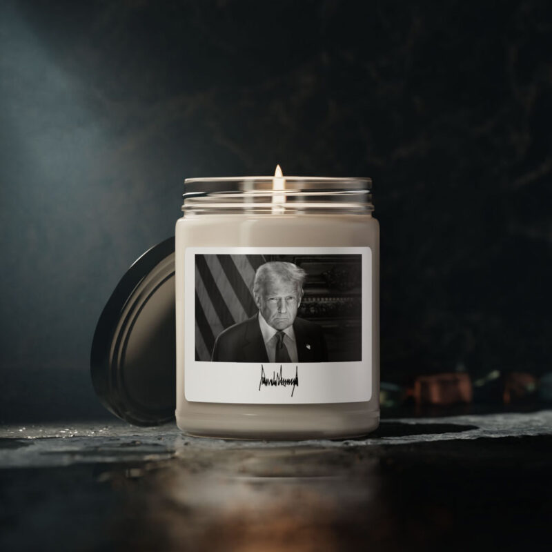 Trump Inauguration Portrait Scented Soy Candle, 9oz 10 Trump Inauguration Portrait Scented Soy Candle, 9oz