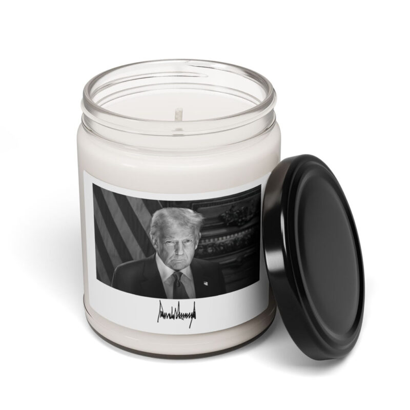 Trump Inauguration Portrait Scented Soy Candle, 9oz 13 Trump Inauguration Portrait Scented Soy Candle, 9oz