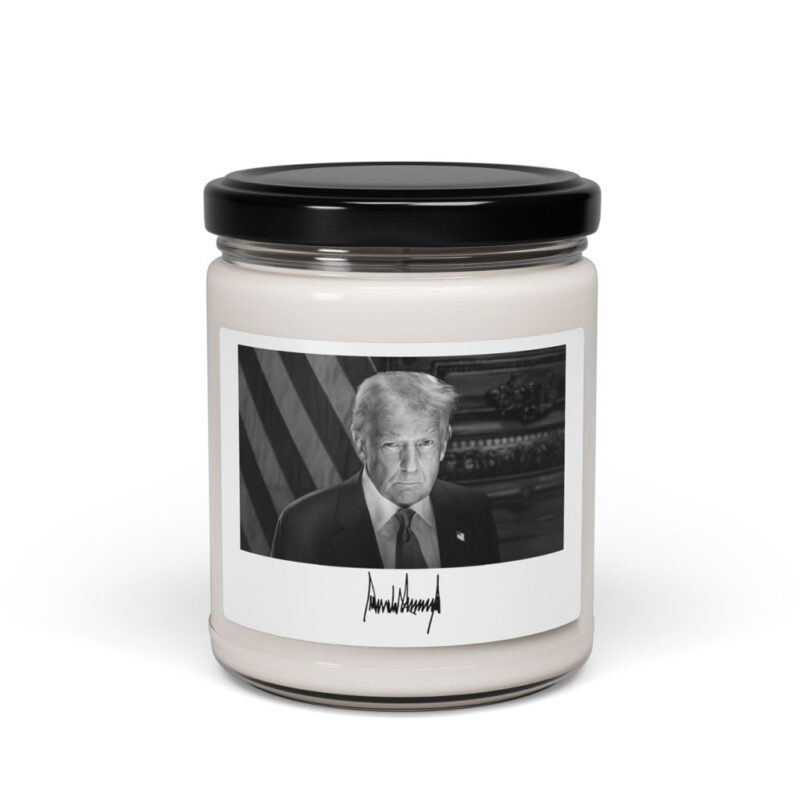Trump Inauguration Portrait Scented Soy Candle, 9oz 14 Trump Inauguration Portrait Scented Soy Candle, 9oz