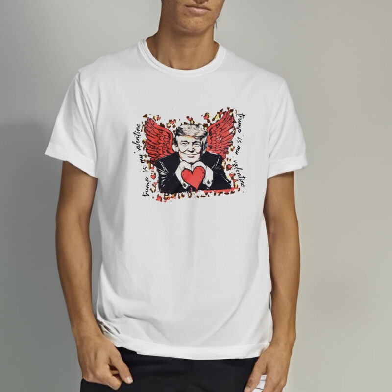 Cupid Donald Trump Valentine's Day T-Shirt: Show Your Love for the Former President 10 Trump-Is-My-Valentine,-Cupid-Donald-Trump-Shirt2
