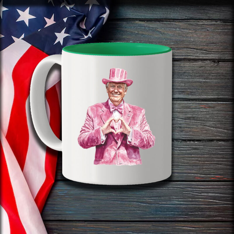 Trump Is My Valentine: Show Your Love with Our Hilarious 2025 Mug 9 Trump-Is-My-Valentine,-Funny-trump-2025,-valentine-Mug1
