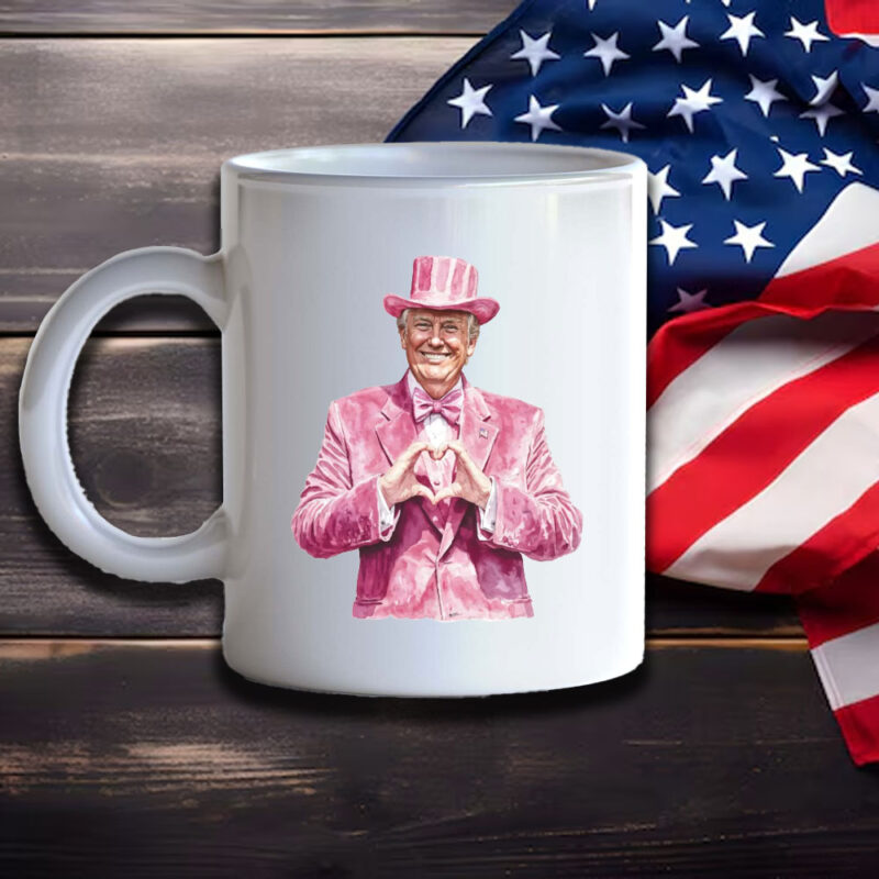Trump Is My Valentine: Show Your Love with Our Hilarious 2025 Mug 11 Trump-Is-My-Valentine,-Funny-trump-2025,-valentine-Mug3