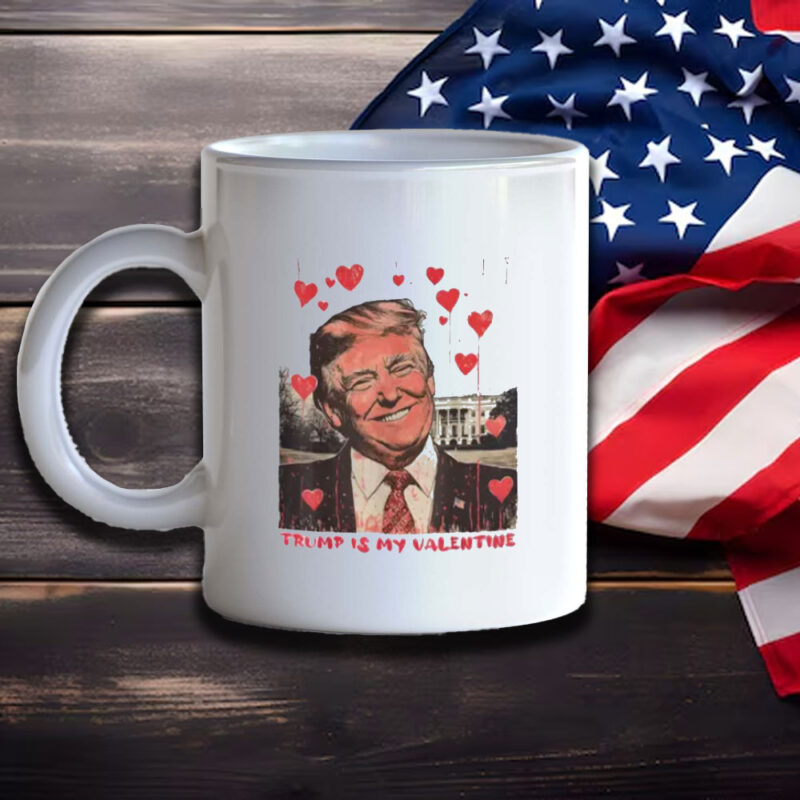 Trump Valentine's Day Mug: Show Your Love for the Former President 8 Trump-Is-My-Valentine-Mug,-Funny-Trump-Lover-Valentine's-Day-Gift-Valentine-Trump-Mug