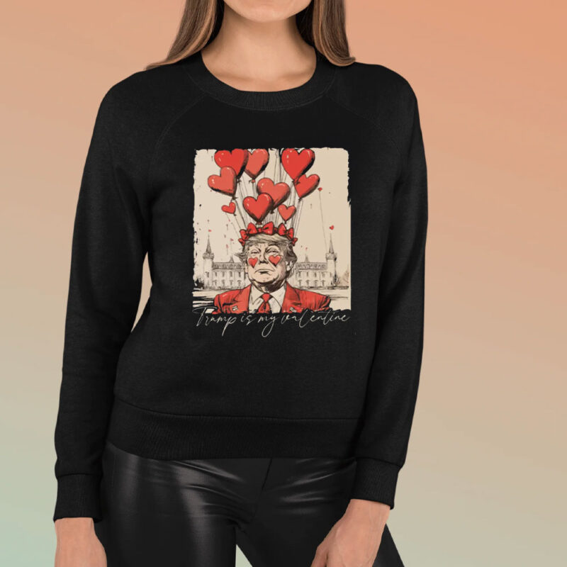 Show Your Love for Trump: Retro Valentine's Day Shirt 2025 8 Trump-Is-My-Valentine-Shirt,-Trump-Valentine-2025-Shirt,-Retro-Valentine-Shirts
