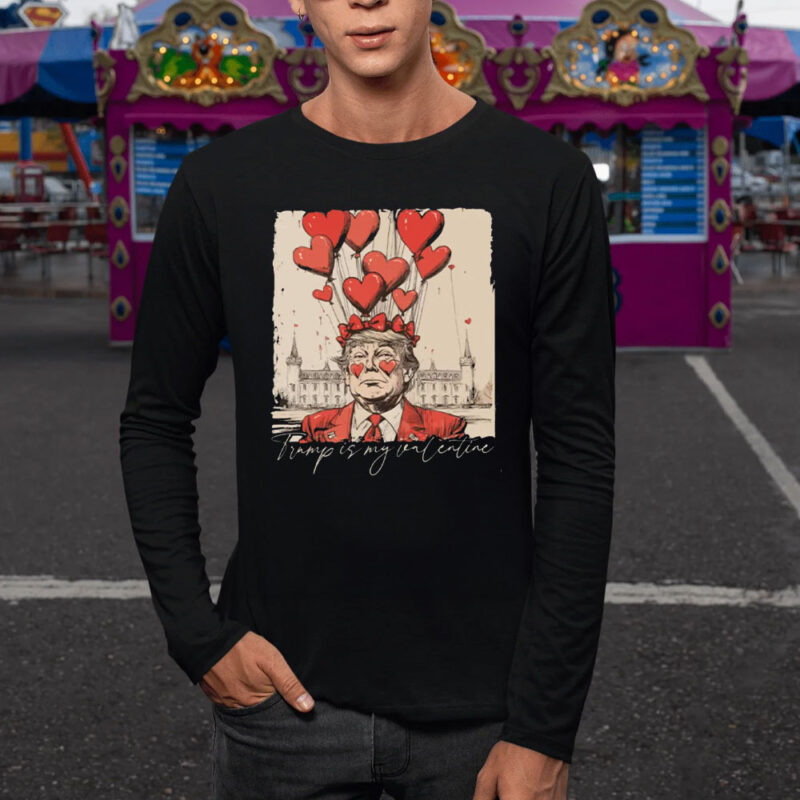 Show Your Love for Trump: Retro Valentine's Day Shirt 2025 9 Trump-Is-My-Valentine-Shirt,-Trump-Valentine-2025-Shirt,-Retro-Valentine-Shirts1