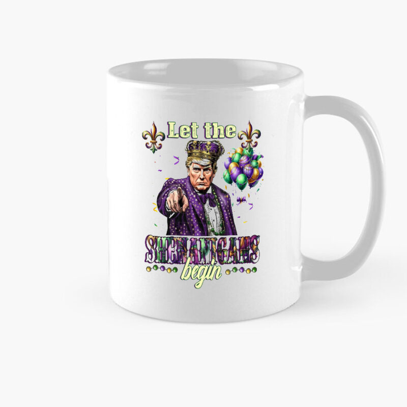 Trump Let the Shenanigans Begin: The Ultimate Mug for Political Enthusiasts 8 Trump-Let-The-Shenanigans-Begin-Mug