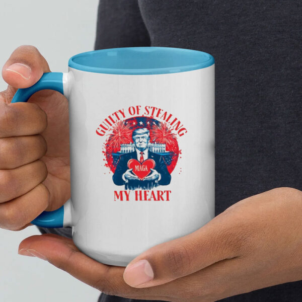 Trump Maga guilty of stealing my heart Valentine’s day Mug