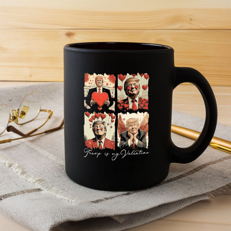 Trump Mug: Show Your Love with a Retro Valentine's Day Mug 8 Trump-Mug,-Trump-is-my-valentine,-Retro-Valentines-Mug