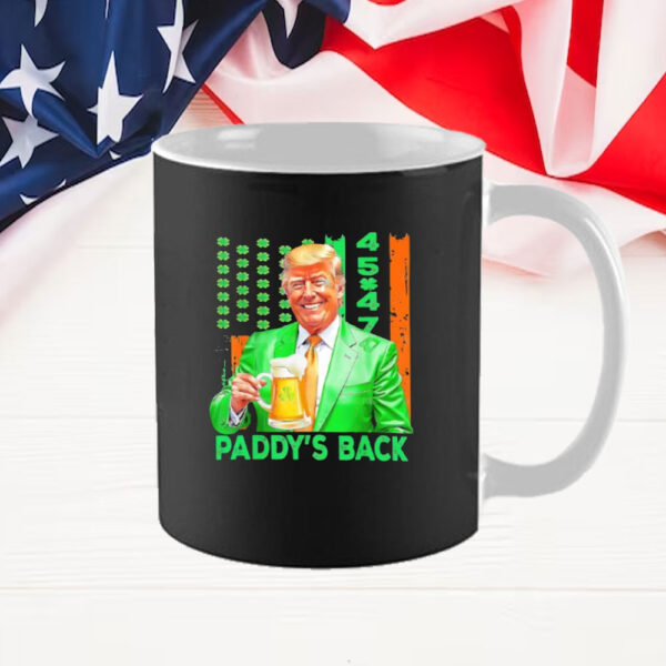 Trump Paddy’s back 45 47 St. Patrick’s Day Mug