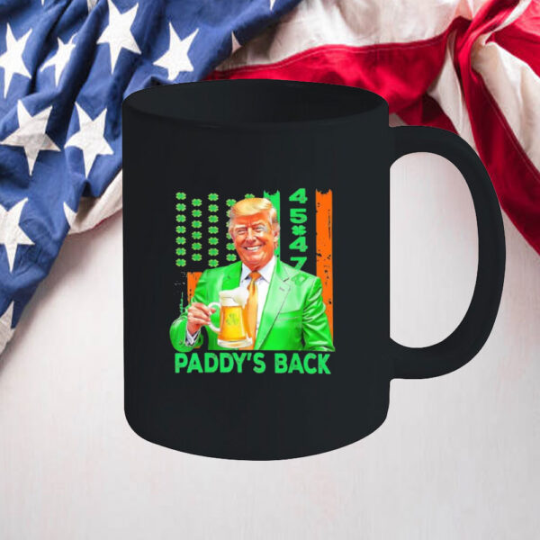 Trump Paddy’s back 45 47 St. Patrick’s Day Mug