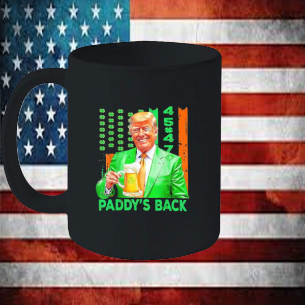 Trump Paddy’s back 45 47 St. Patrick’s Day Mug