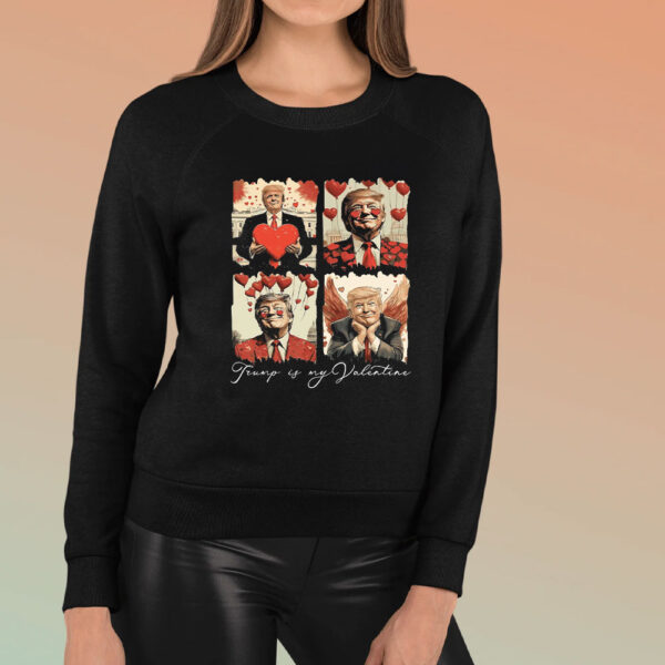 Trump-Shirt,-Trump-is-my-valentine,-Retro-Valentines-Shirt