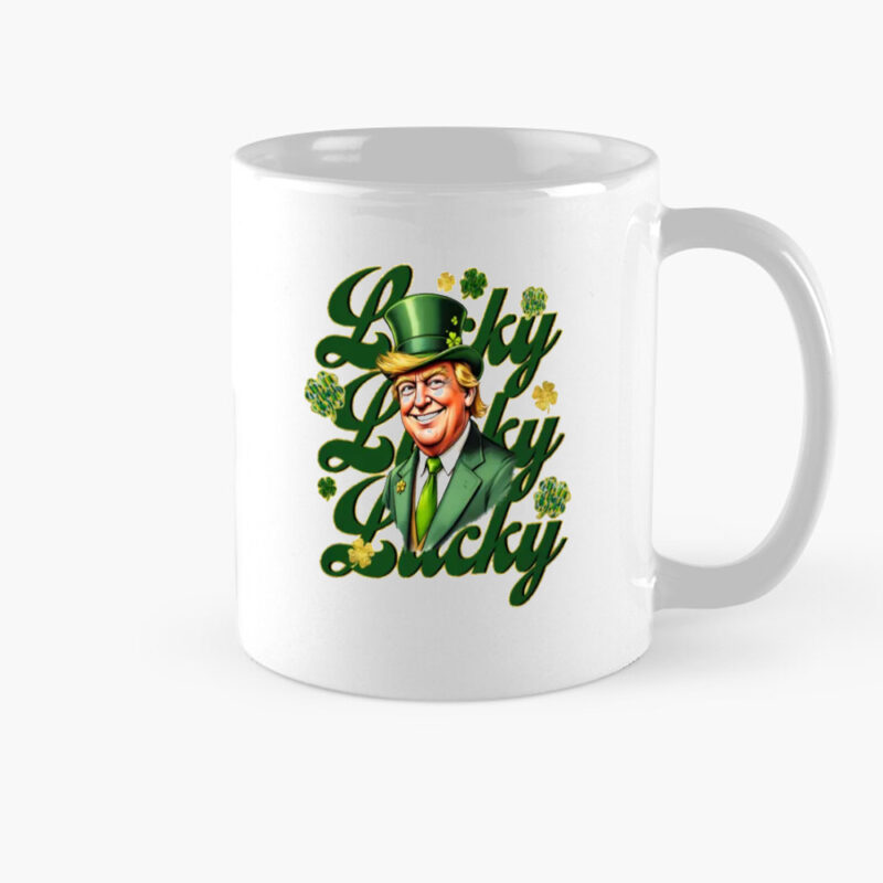 Celebrate Irish Heritage with the Trump St. Patrick's Sublimation Mug 8 Trump St Patricks Sublimation Mug