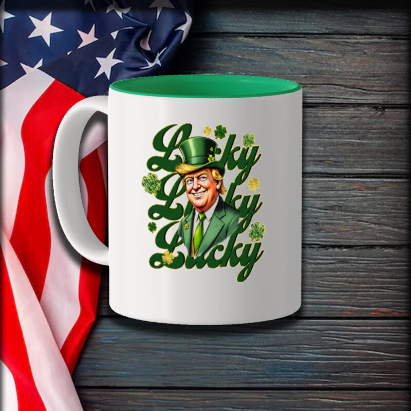 Celebrate Irish Heritage with the Trump St. Patrick's Sublimation Mug 9 Trump St Patricks Sublimation Mug1