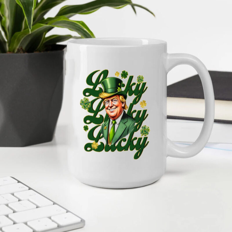 Celebrate Irish Heritage with the Trump St. Patrick's Sublimation Mug 10 Trump St Patricks Sublimation Mug2