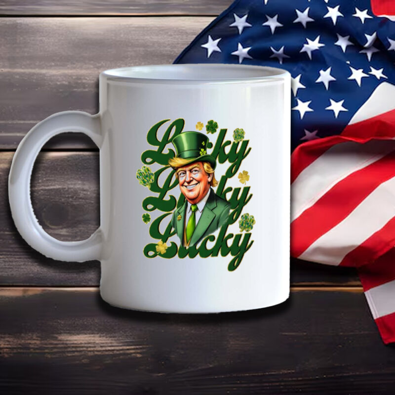 Celebrate Irish Heritage with the Trump St. Patrick's Sublimation Mug 11 Trump St Patricks Sublimation Mug3