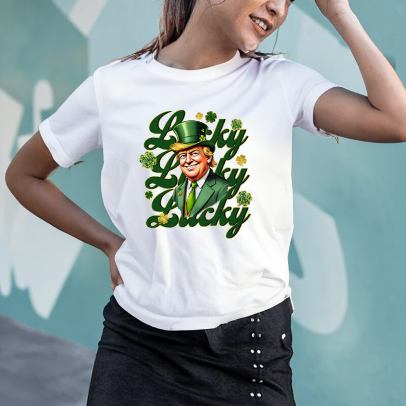Celebrate Irish Heritage with the Trump St. Patrick's Sublimation Shirt 11 Trump St Patricks Sublimation Shirt3